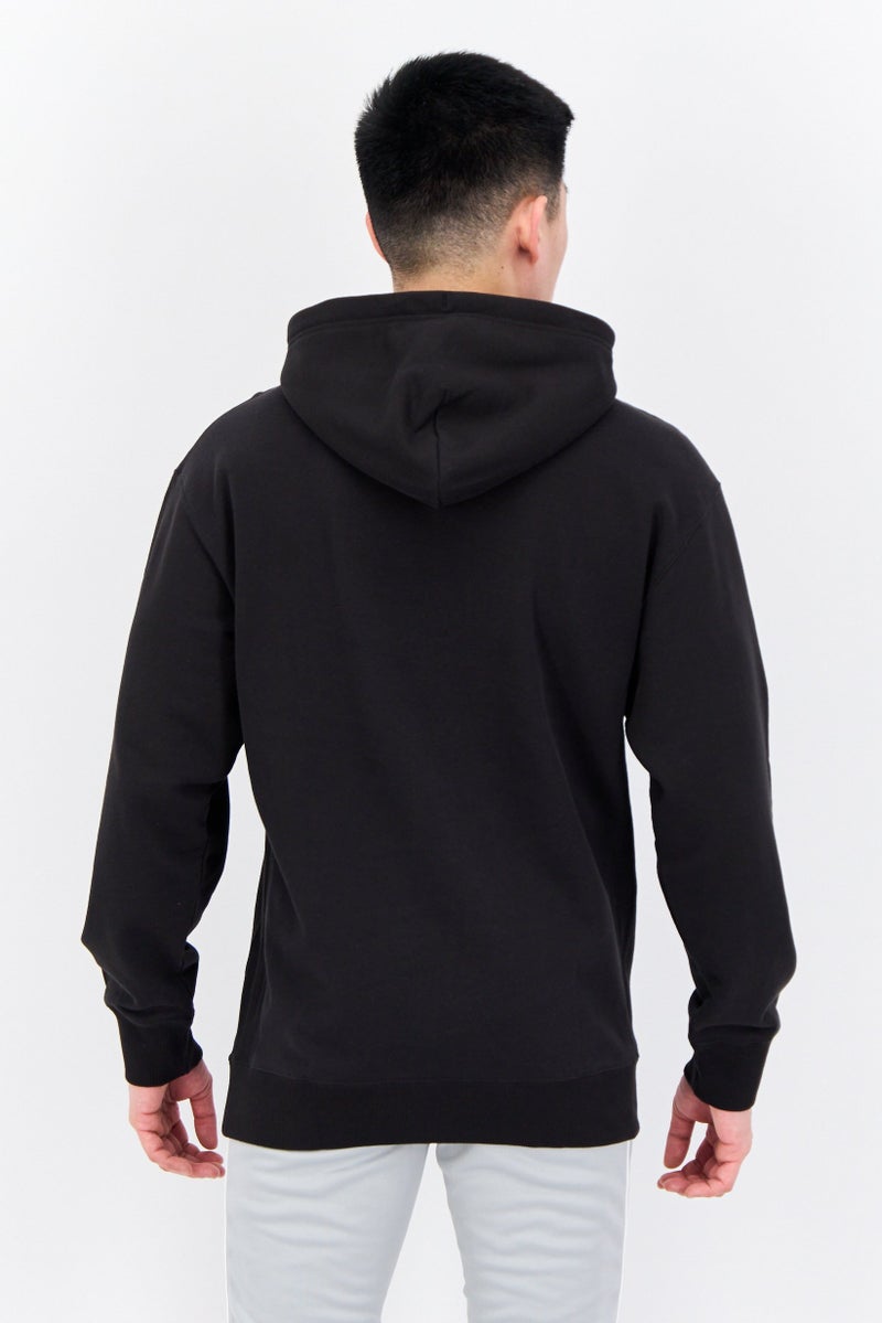 PUMA Men Sportswear Fit Long Sleeve Outdoor Hooded Sweatshirt, Black - Image 3